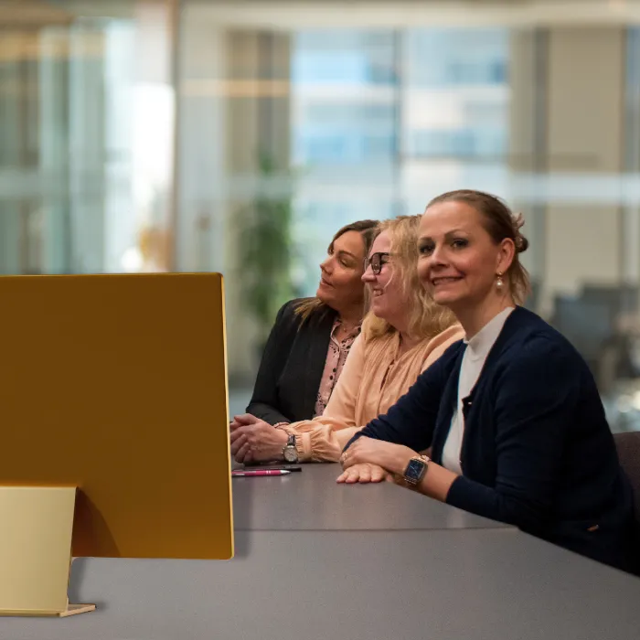 Vid konferansbordet