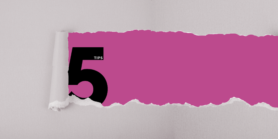 siffran 5 med ordet tips